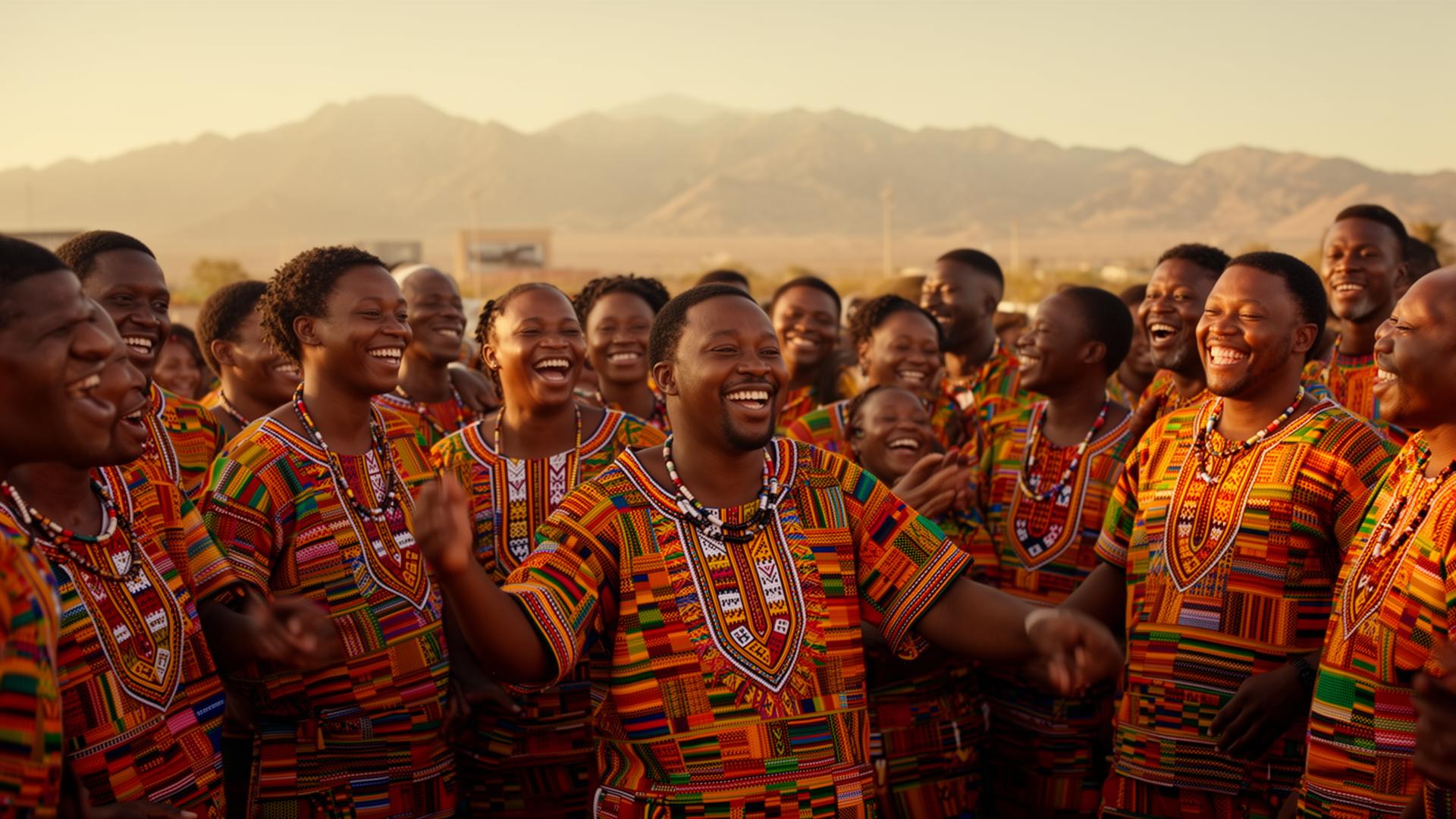 Ghanaian community gathering in Las Vegas
